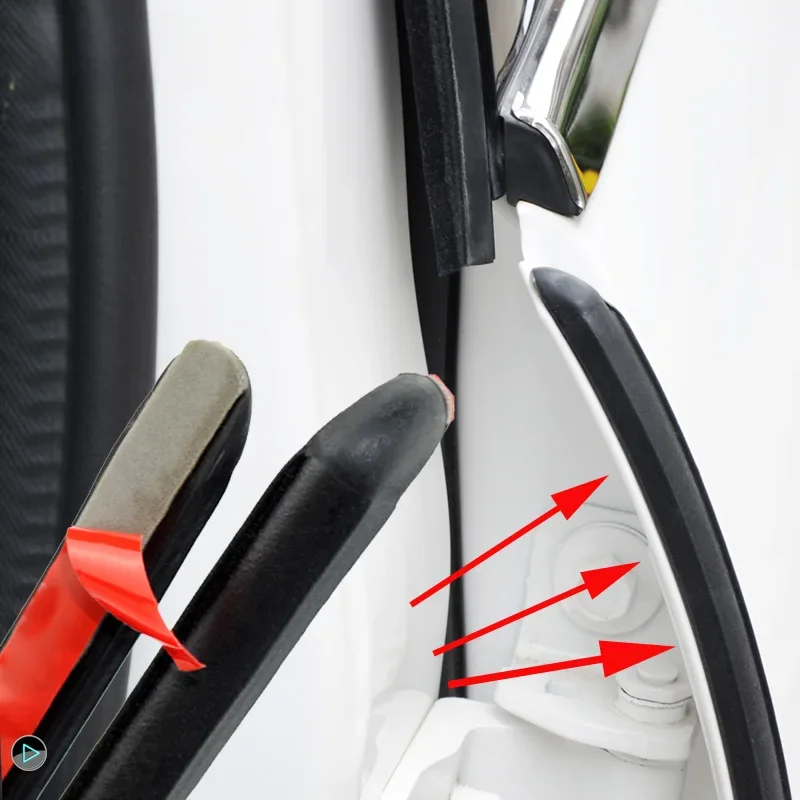 Bande d'étanchéité en caoutchouc pour porte de voiture, bande d'étanchéité pour porte de voiture, Protection du pilier B, bande d'étanchéité pour automobile
