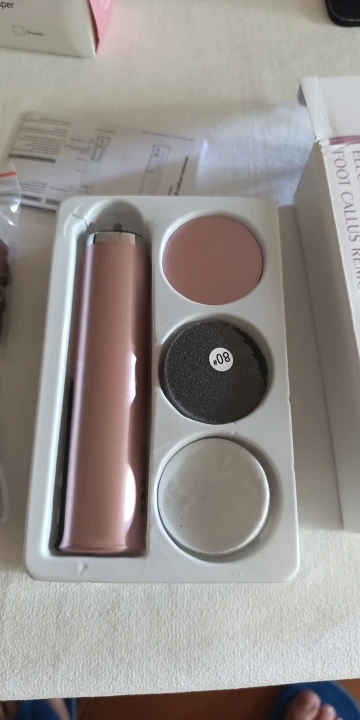 Customer photo of the Morti Heel Buffer