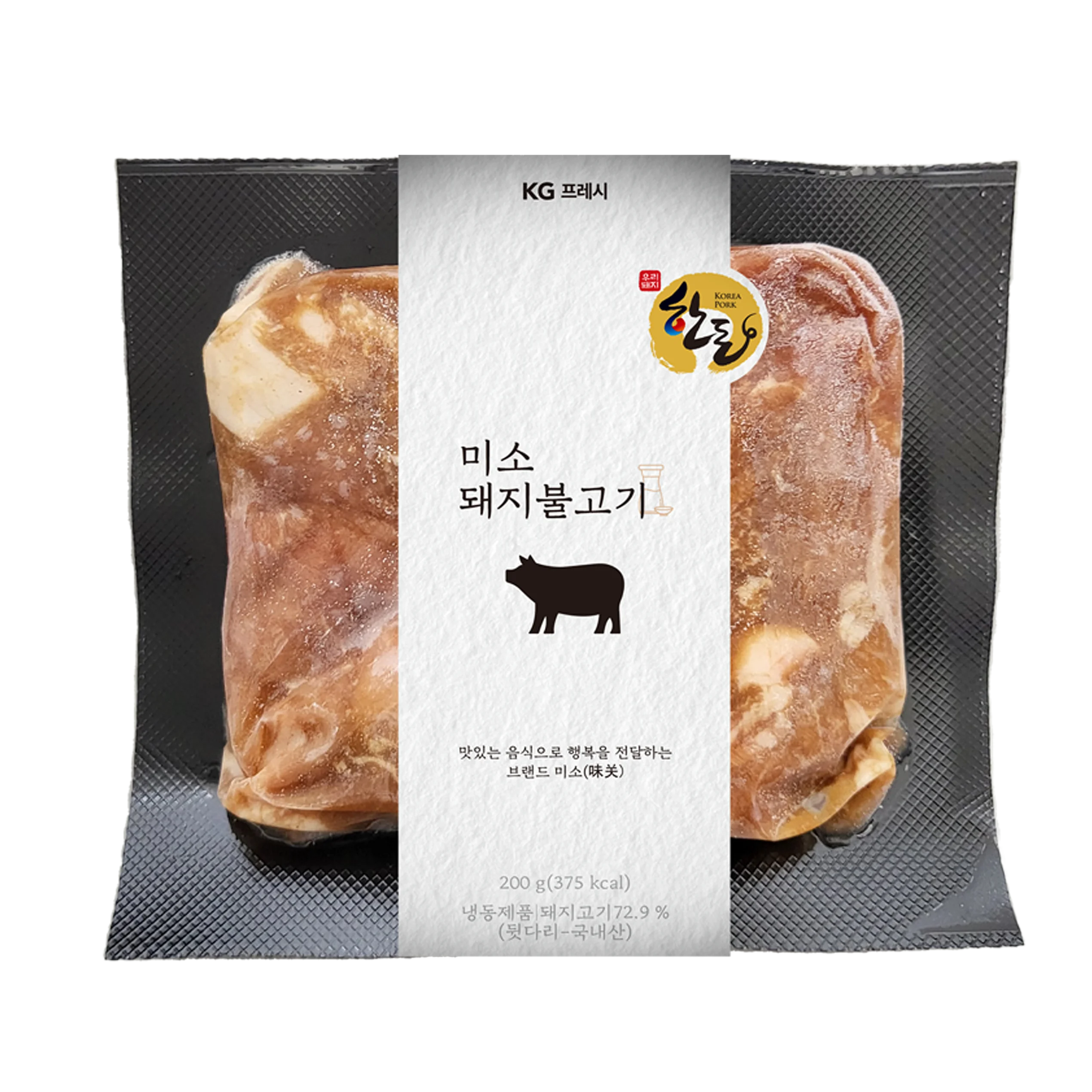 200g of smile pork fire, 5 packs