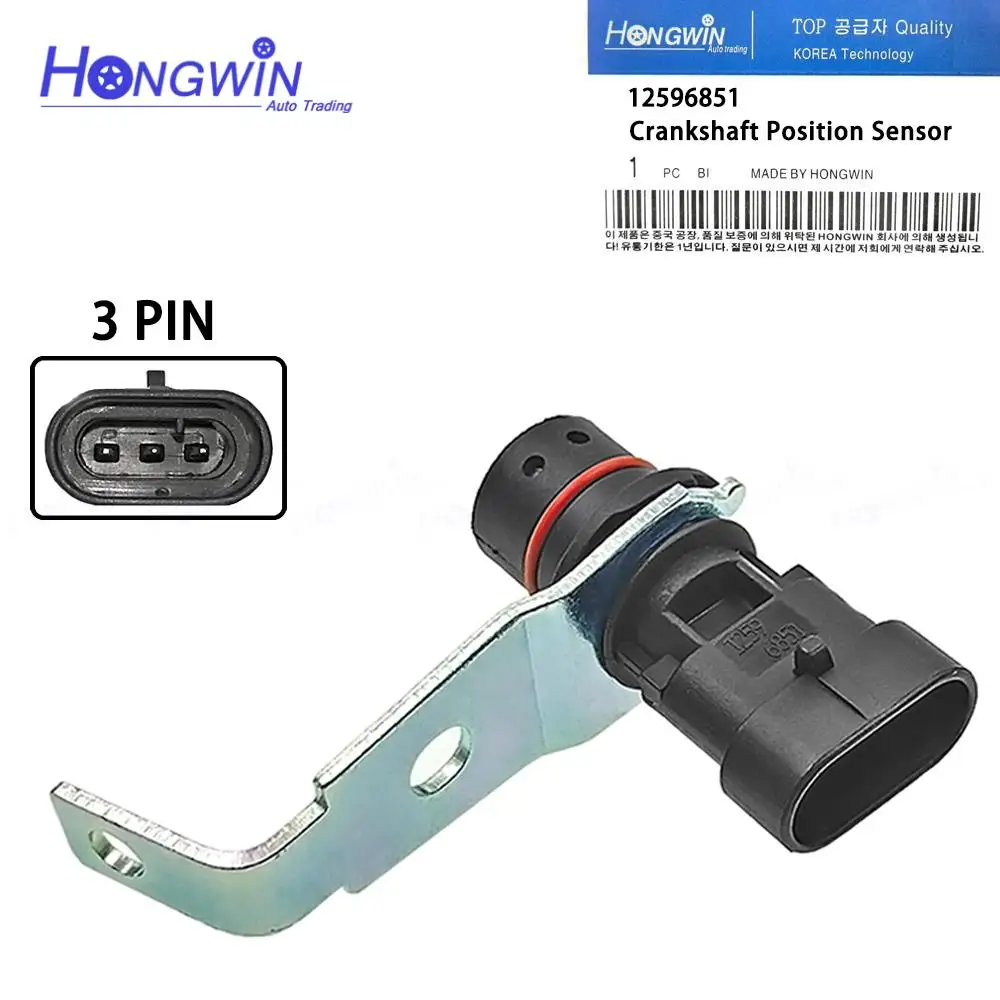 Novo virabrequim Posição Sensor Plug Conector Para Chevy Silverado GMC C1500 K1500 Jimmy Sierra Sonoma Cadillac 4.3L 12596851