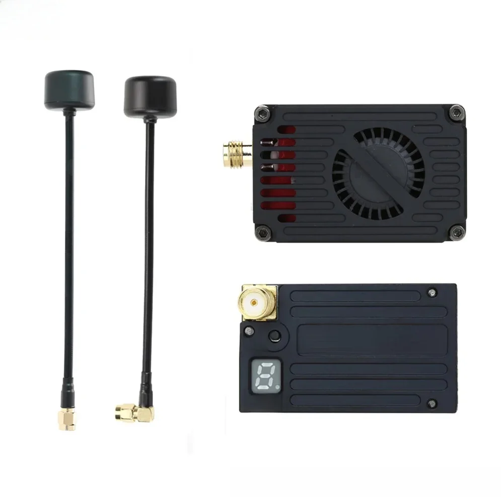 RUSHFPV OverShoot 3.3G 4W VTX prend en charge le protocole IRC Tramp 7-30V transmetteur vidéo 3.3GHz lunettes VRX Module FPV Drone longue portée