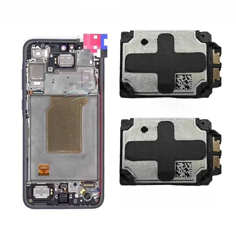 2 PCS Głośnik głośnikowy Brzęczyk Dzwonek Wymiana Elastyczny kabel Części do Samsung Galaxy A35 5G A356B Głośnik douszny Speraker — zdjęcie 2
