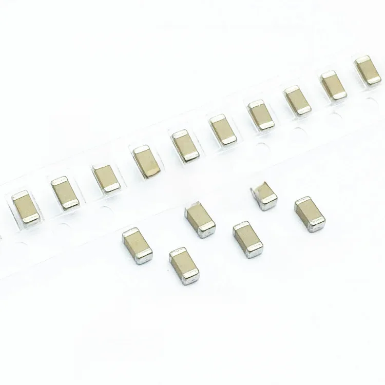 50szt 1206 Kondensator SMD 220/330/470/680PF 1/2.2/4.7/10/15/22/27/33/47/68/100/120/150/220/270/330/470/680NF 1UF 10% X7R — zdjęcie 2