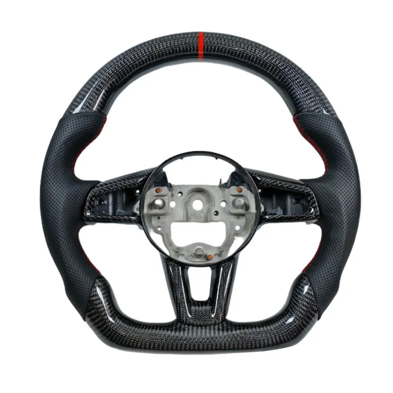 Carbon Fiber Steering Wheel for Mazda MX-5 Miata (ND) 2016-2019 2020 2021 2022 2023 2024 Customized Performance Car Accessory