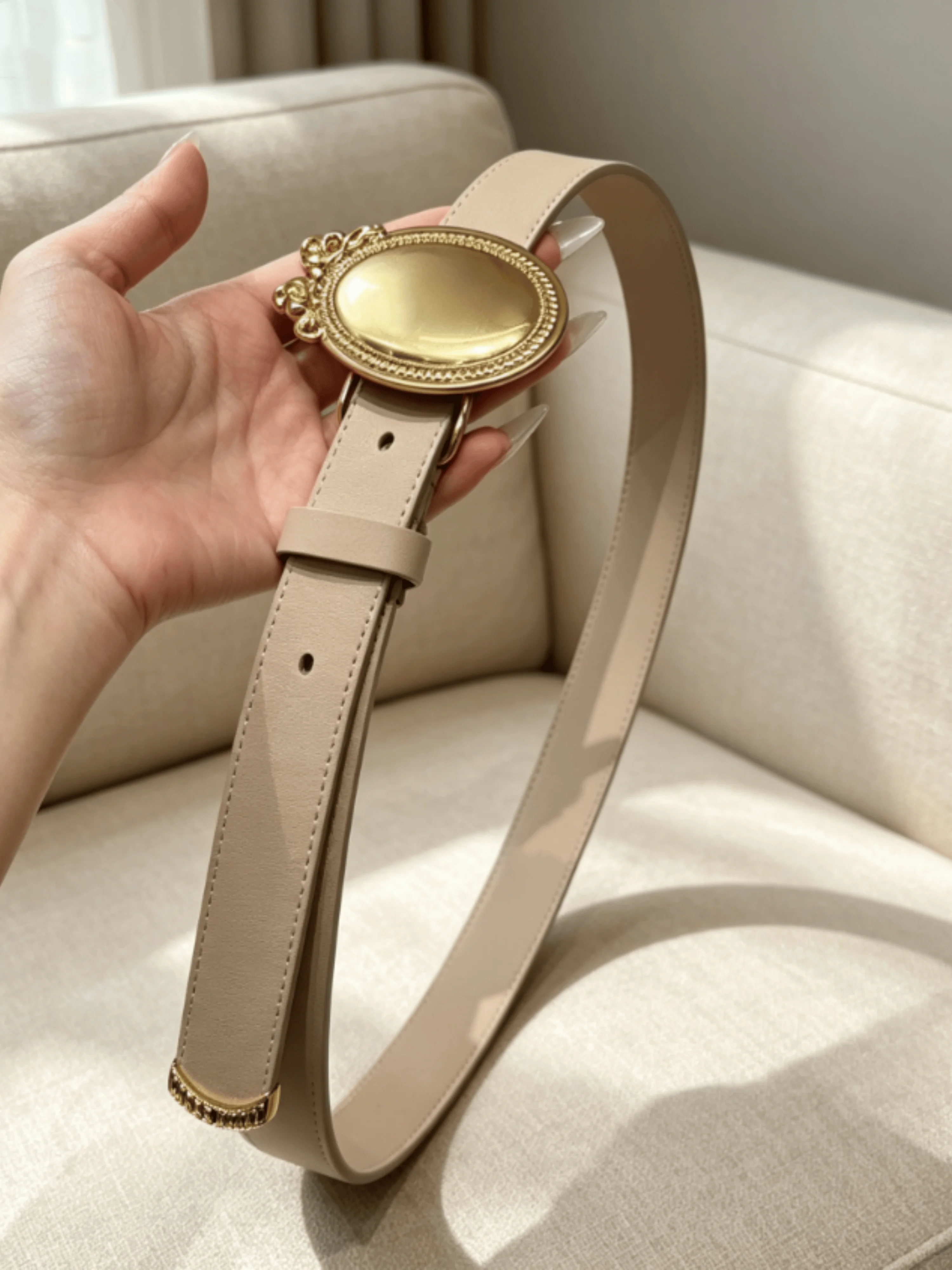 2026 Women Belt Fashion New Retro Classic Simple Versatile Durable Ladies Belt Width: 2.5cm