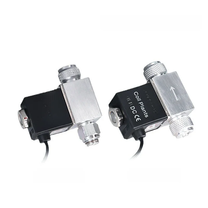 Aquarium-Magnetventil CO2-System-Regler Aquarium-Zubehör Elektrisches Niedertemperatur-Magnetventil für Fischbecken DC12V