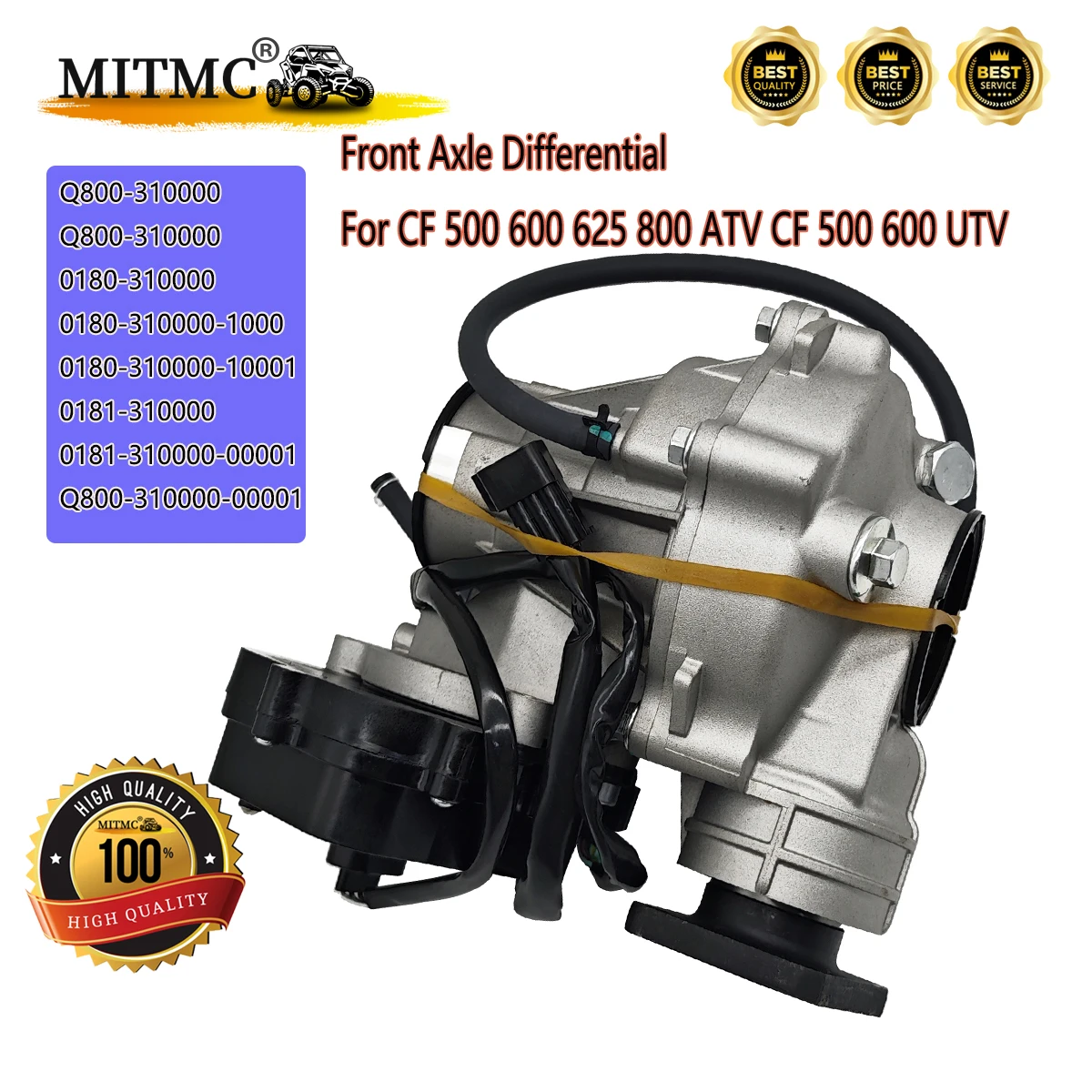 

High Quality Front Axle Differential For CF 500 600 625 800 ATV 500 600 UTV Q800-310000 Q800-310000-00001 0180-310000 0181-31000