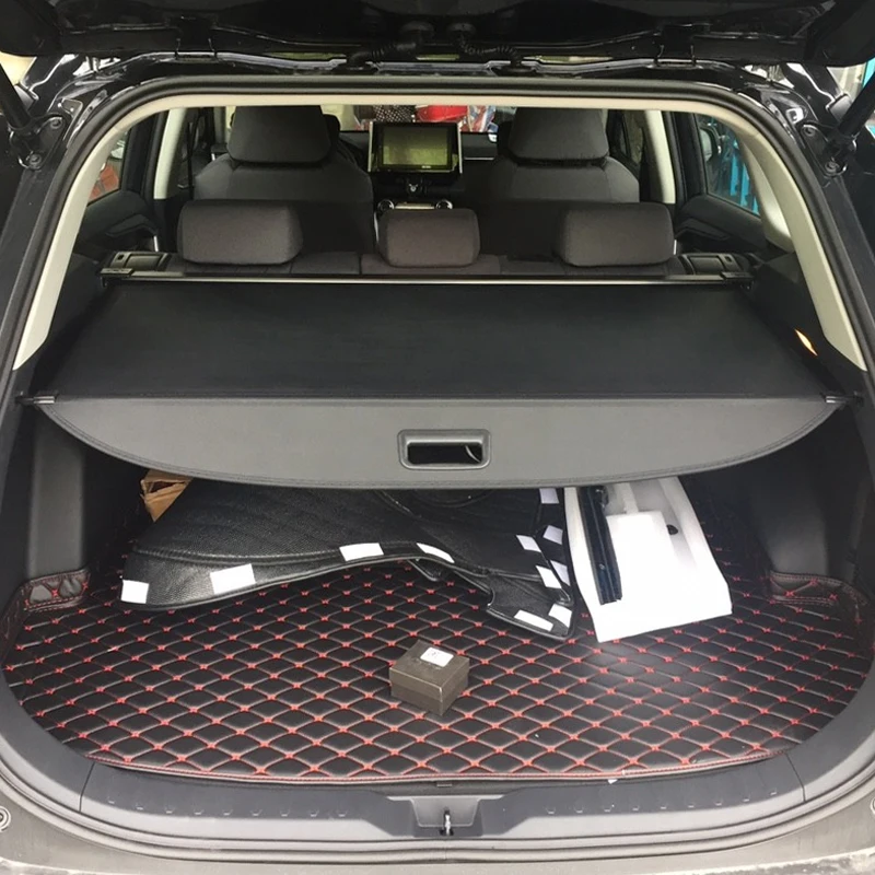 For Toyota RAV4 2019-2023 Retractable Trunk cargo Luggage Sunshade Curtain Security Privacy Cover Sport Trunk Auto Accessories