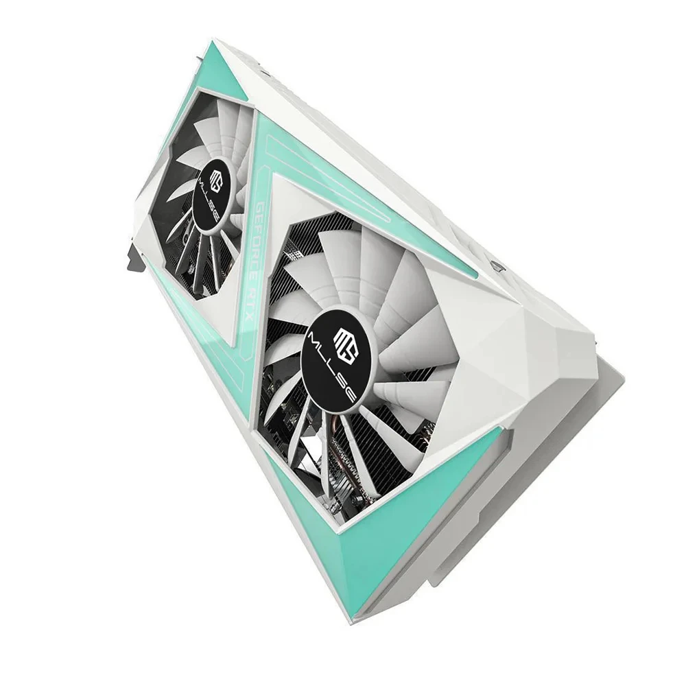 GEBRAUCHTE MLLSE RTX 2060 Super 8 GB Placa De Video Gaming Grafikkarte GDDR6 256Bit 8Pin PCI Express 3,0 x 16 RTX 2060 Super 8 GB Spiel W