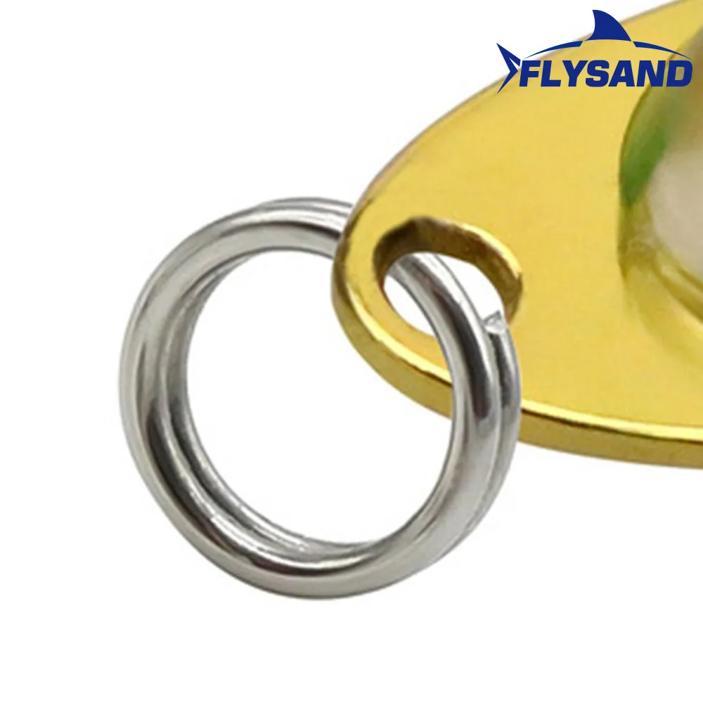 Flysand LED Fisch Lampe Mini Angel köder Licht Deep Drop Unterwasser Augen form Angeln Tintenfisch Köder Leucht köder Angeln Zubehör – Detail 2