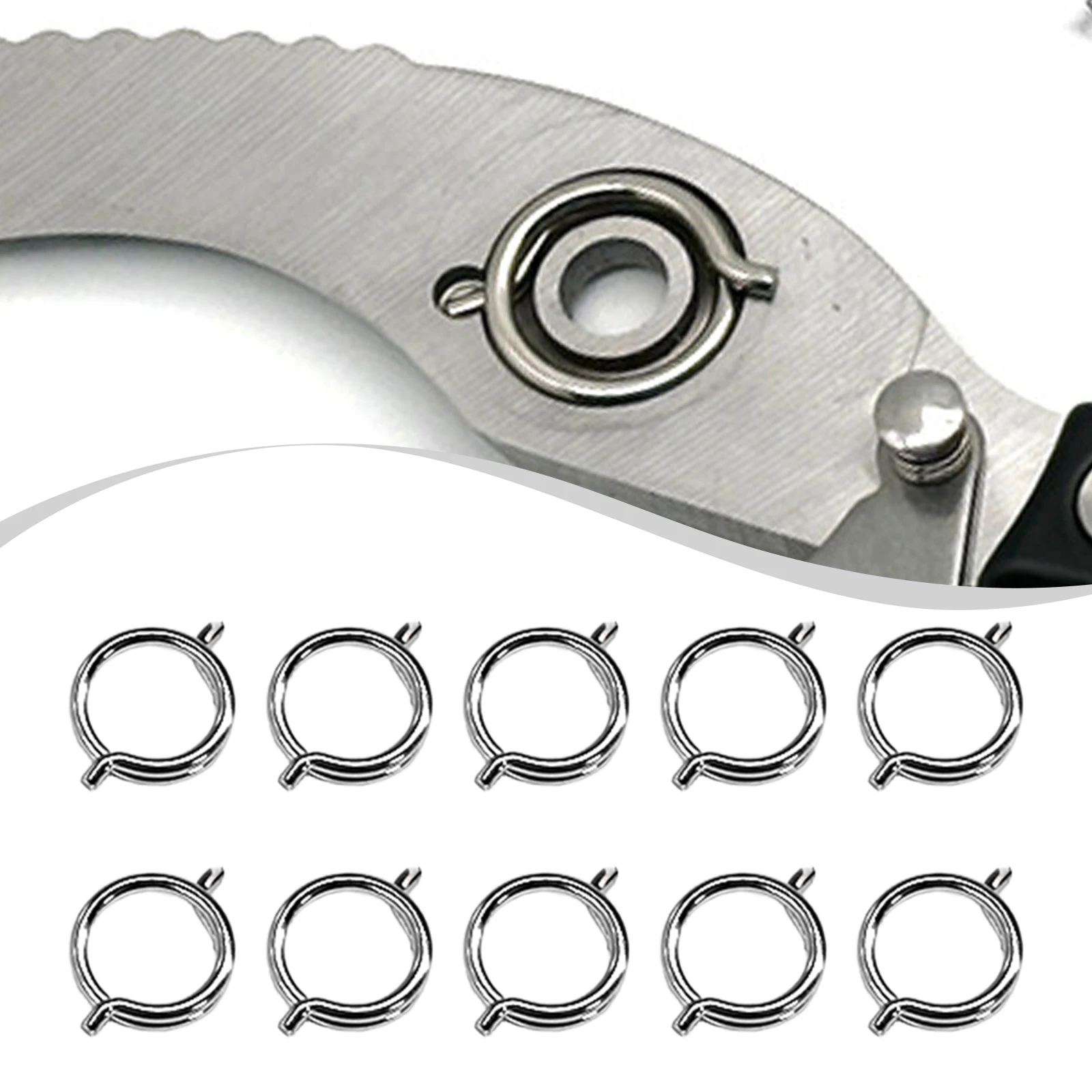 10pcs Poultry Shears Springs Steel Kitchen Shears Duck Goose Chicken Bone Scissors Components Parts Accessories