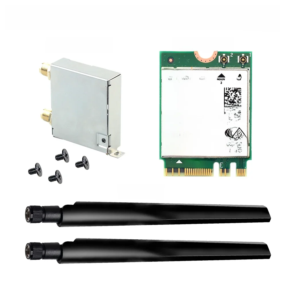 Dla ASUS WiFi Go AX210 WiFi 6E karta sieciowa 5374 mb/s Bluetooth 5.3 Adapter bezprzewodowy moduł Wifi go dla ASUS B550 X570 — zdjęcie produktu 7