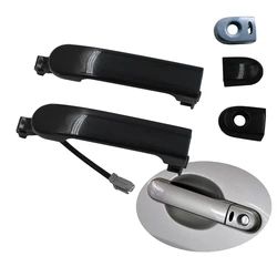 Exterior Left Right Front Rear door Inductance handle For Nissan Tiida 2005-2010 Outside Door Open Handle Key Lock Cover