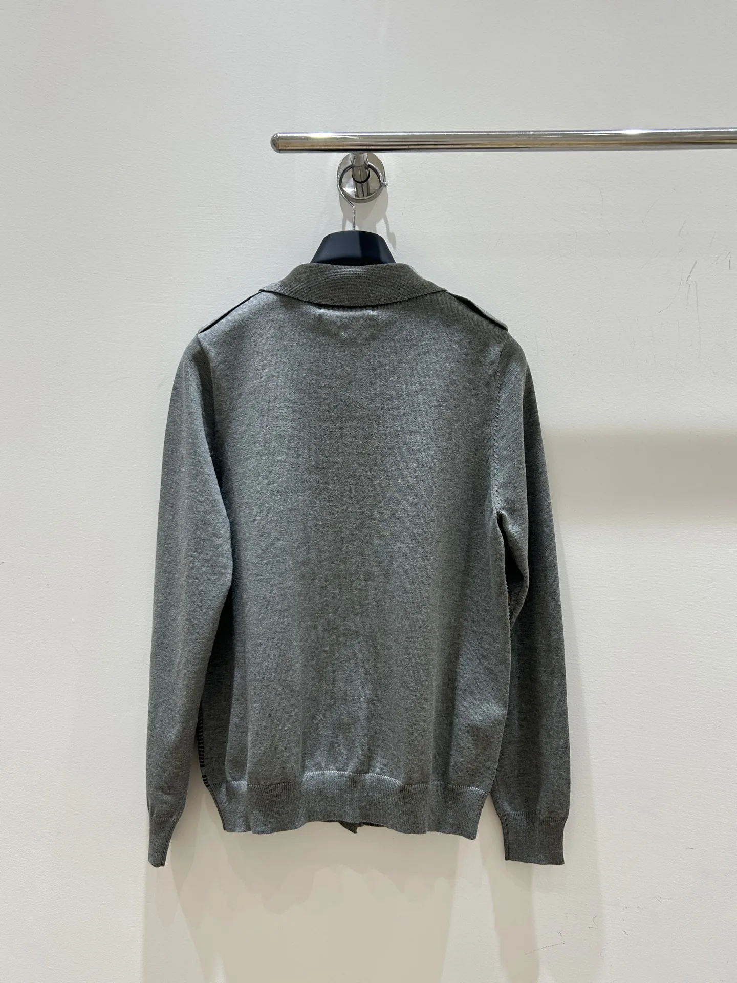 

Осень/зима 2022, новый дизайн, женская трикотажная рубашка с полосатым воротником