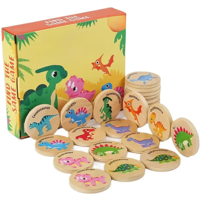 Puzzle Montessori, jouet assorti, mémoire cognitive, trouver la même mise au point, jeu de société de réflexion, jouets éducatifs pour enfants