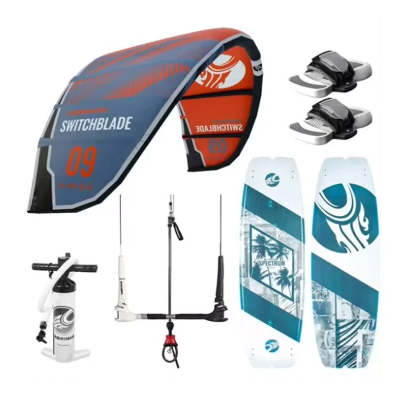 Cabrinha Azul Kite for Kiteboarding and kitesurfing, Complete Package in Stock, Pirce Discount, 12m