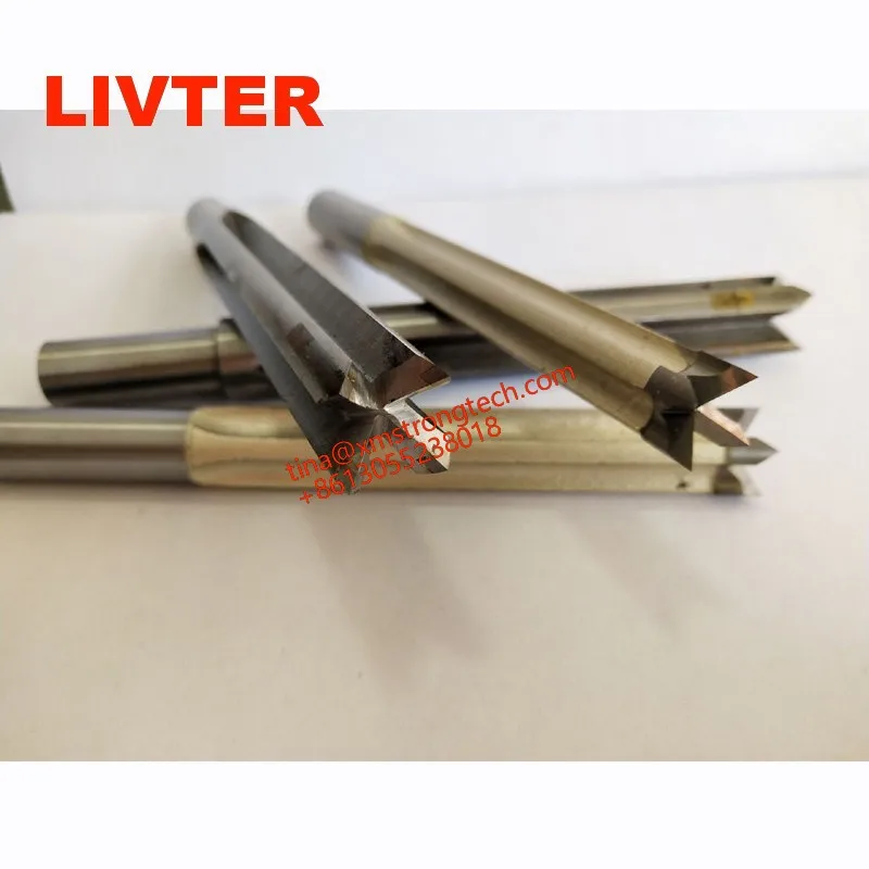 LIVTER Tool Slot Mortise Bit Carbide Tipped Straight Router Bit Shank Diameter 16mm