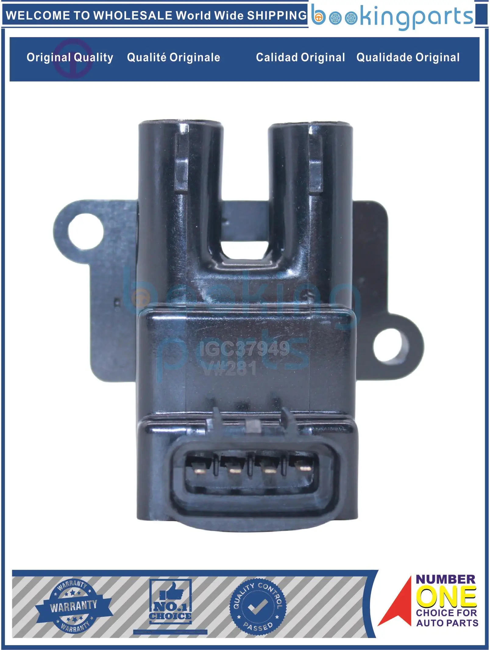 IGC37949,90919-02221,9091902221,90919-02222,9091902222 Ignition Coil For TOYOTA TOWNACE/LITEACE NOAH 2-3 98-