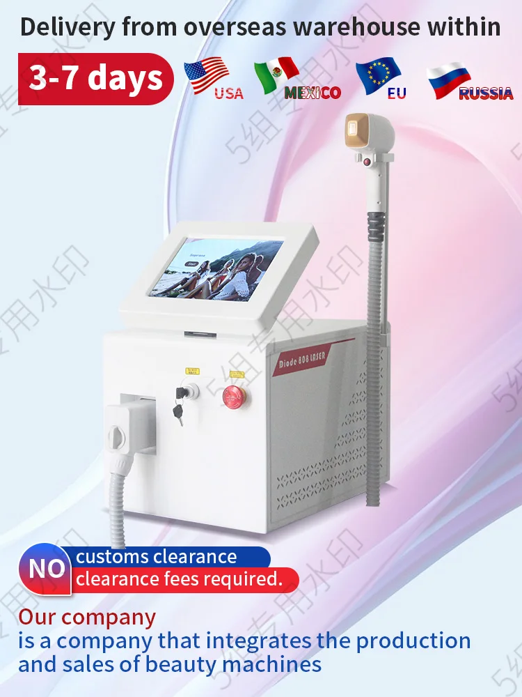 3000W USA  Laser Bar Diode Laser Depilation Equipment  Ice Laser Hair Removal Equipment For Salon