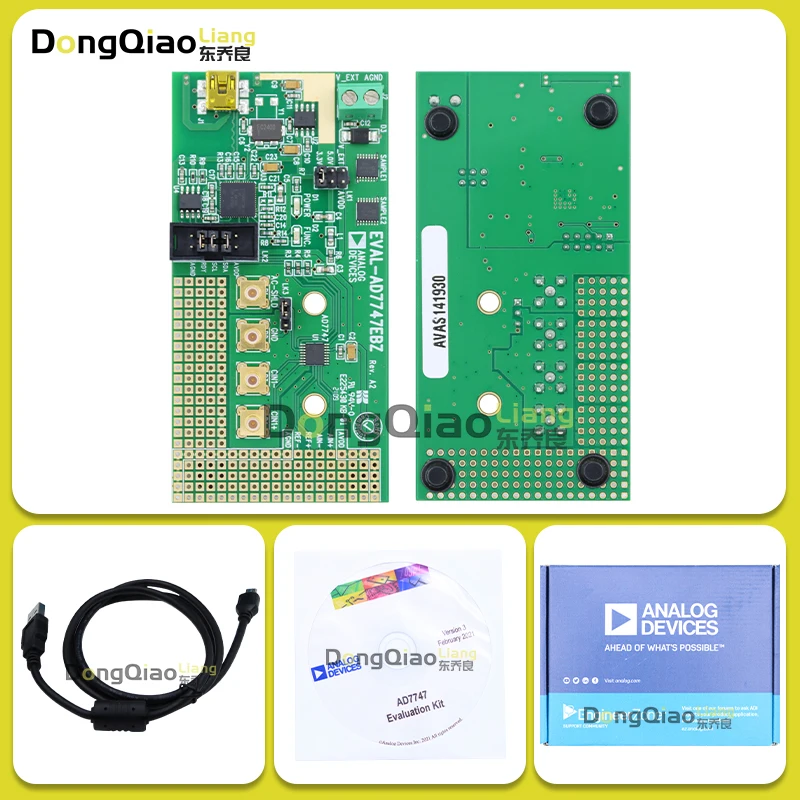 For the EVAL-AD7747EBZ AD7747ARUZ 45 46 Capacitance-to-Digital Converter Full-Featured Evaluation Board