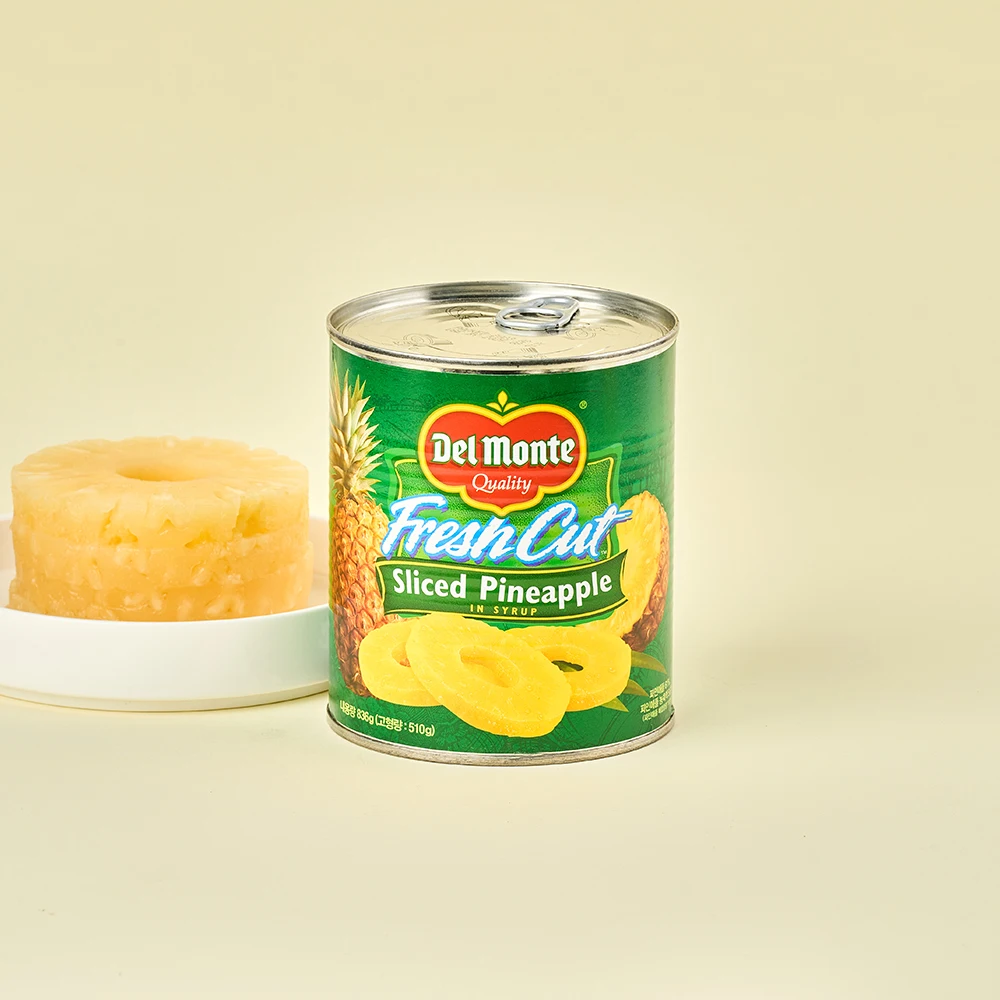 Delmont rodajas de piña enlatadas 836G * 4 piezas