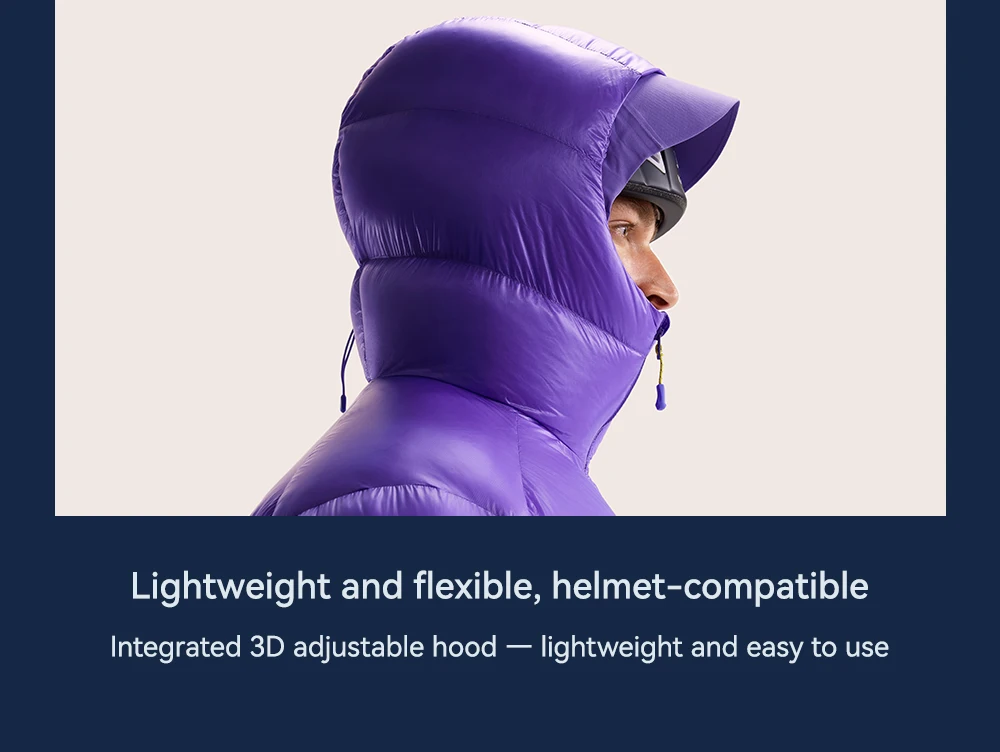 KAILAS 2026 5000GT Unisex Daunenjacke 1000FP Wasserabweisende Gänsedaune Mit RECCO Bequeme Aufbewahrung und Leichtgewicht KG2613115 – Detail 16