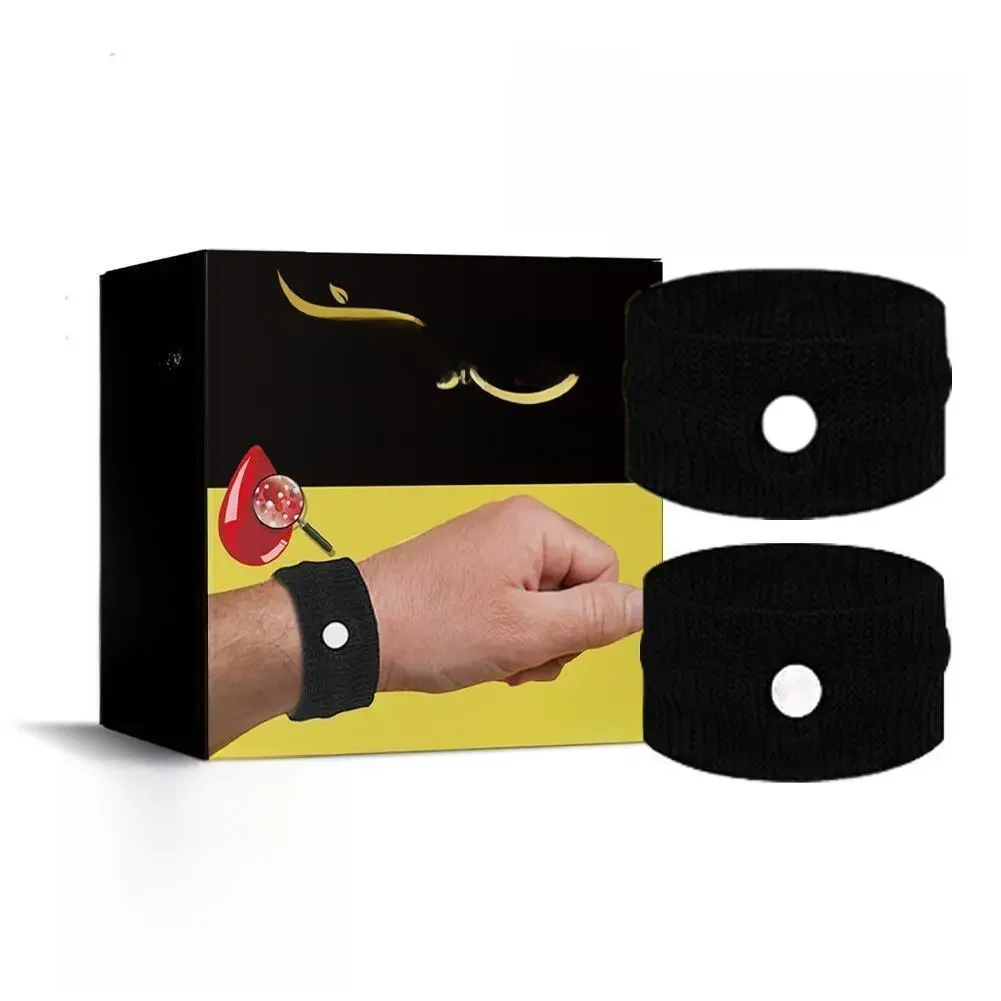 2 stücke Zucker Steuer Armband Blut Glucose Management Körperpflege Handgelenk Strap Regulieren Blut