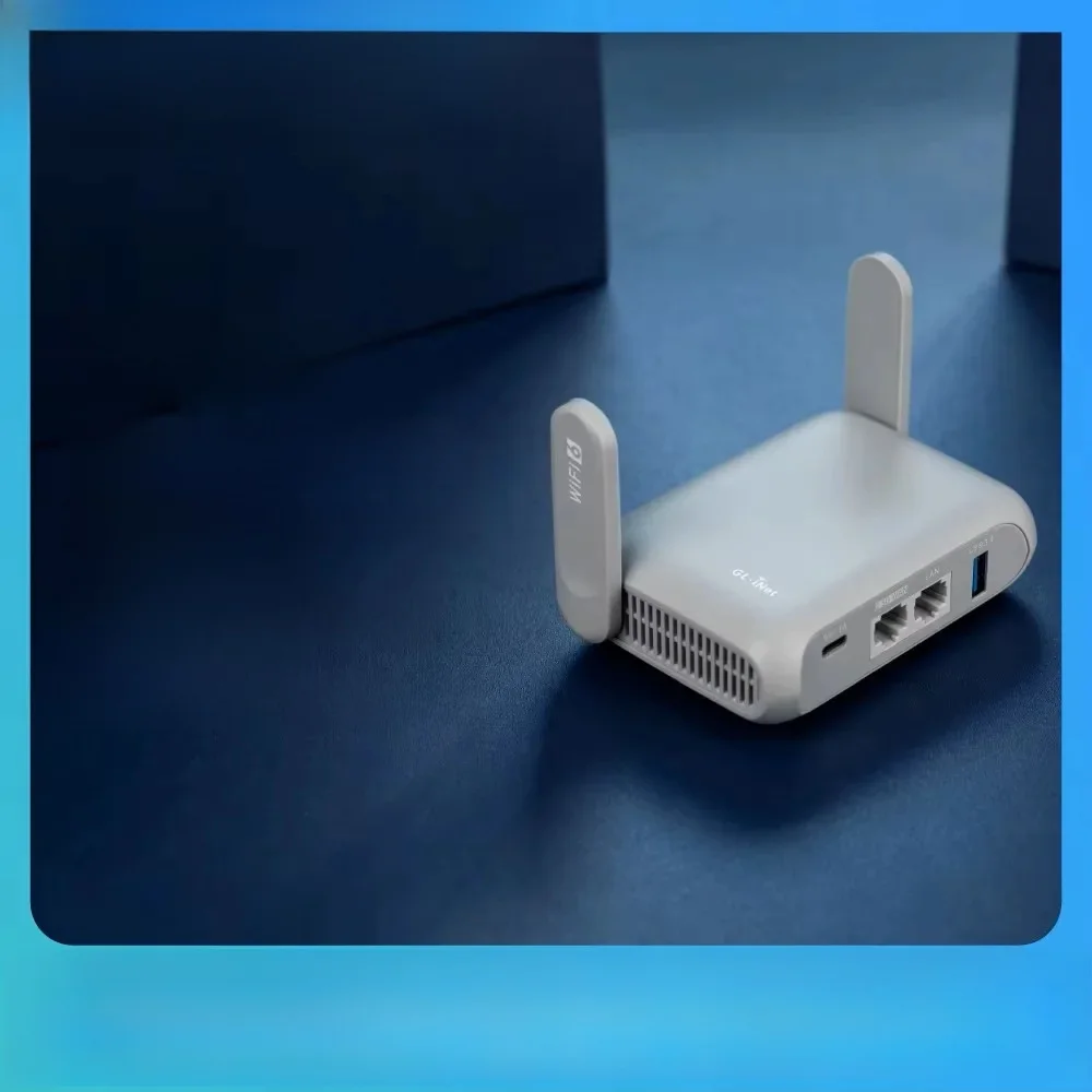 GL.iNet GL-MT3000 (Beryl AX) Bezprzewodowy podróżny router gigabitowy Wi-Fi 6, łączenie Wi-Fi publicznego i hotelowego, portal Captive, bezpieczeństwo cyfrowe — Zdjęcie 2 z 2