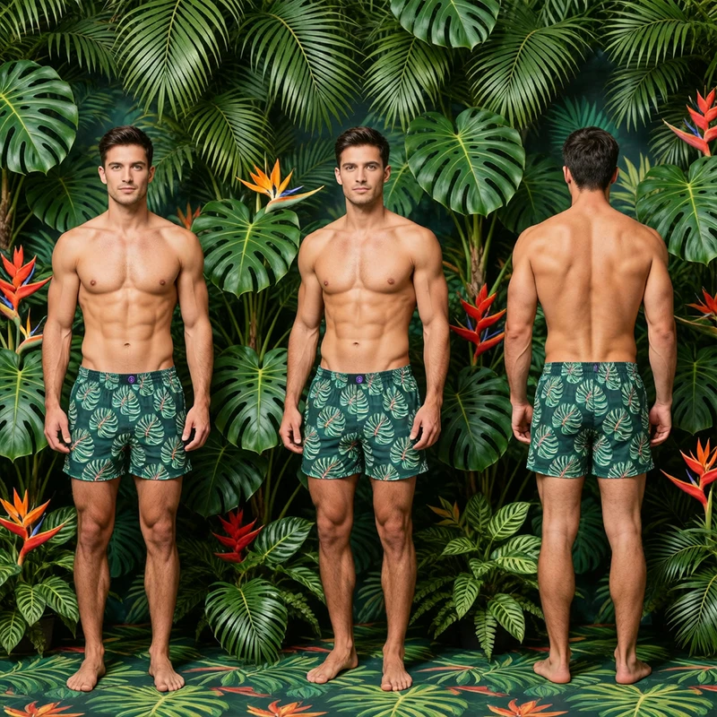 

Мужские мягкие эластичные дышащие хлопковые трусы-боксеры для сна и отдыха, большие размеры