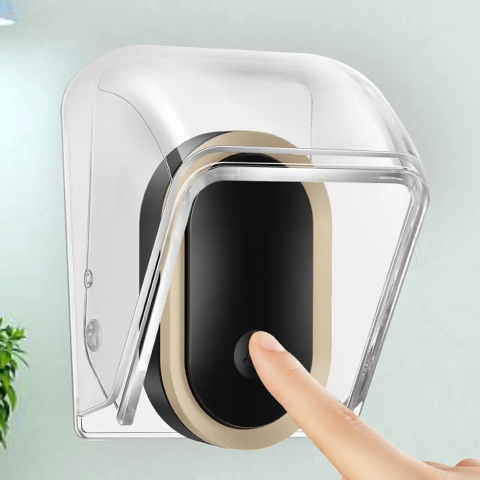 Wireless Door Bell Rain Cover Dustproof Protective Case for Outdoor Access Chime Button Weatherproof Housing image 2