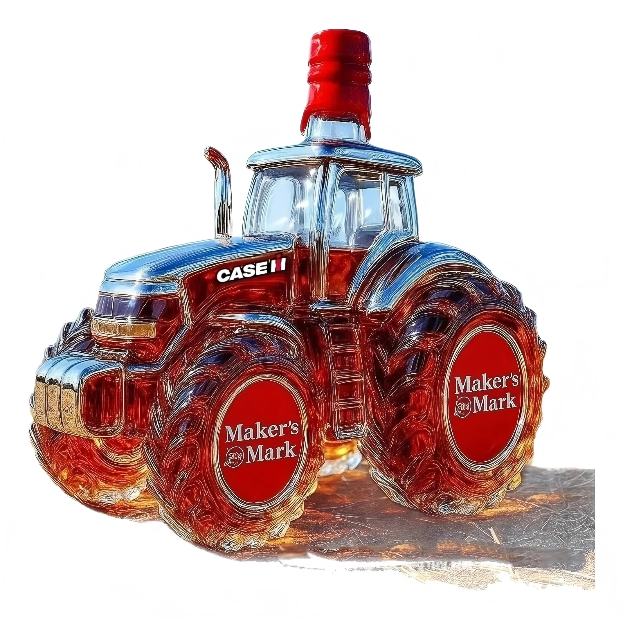 Étui IH édition collector bouteille de whisky Farmall 100Th anniversaire étui de bouteille de whisky édition collector IH décanteur de whisky