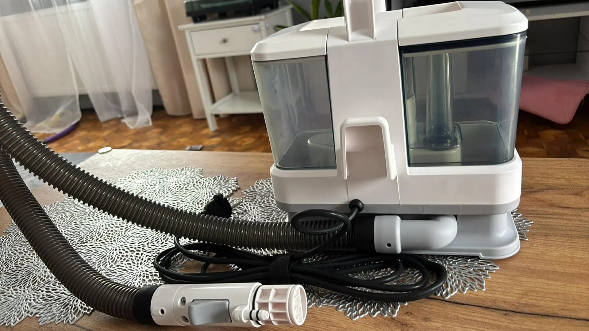 Spot Cleaner 750W 11/15KPa Handheld Carpet Cleaner for Sofa Curtain Spray Suction Integrated Machine Household Clean Machine photo review