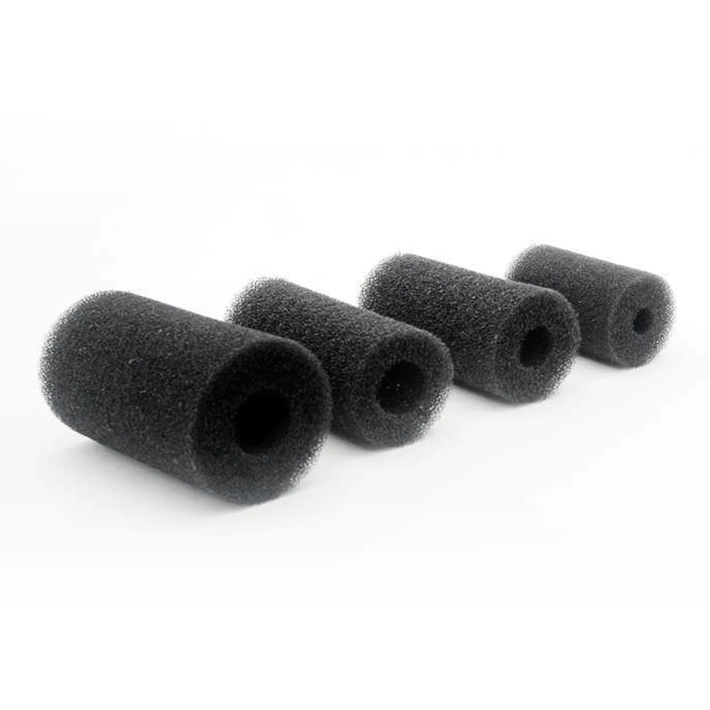 10pcs Aquarium Fish Tank Foam Cartridge Replacement Filters Sponge Biochemical Filter Sponge Cylinder Prefilter Filter Cotton