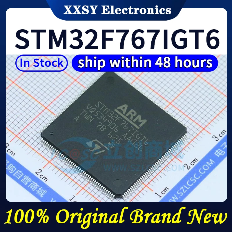 STM32F767IGT6 STM32F767IIT6 STM32F767ZIT6 STM32F767ZGT6 STM32F767BIT6 STM32F767NIH6 STM32F767VIT6 STM32F767VGT6 Original New