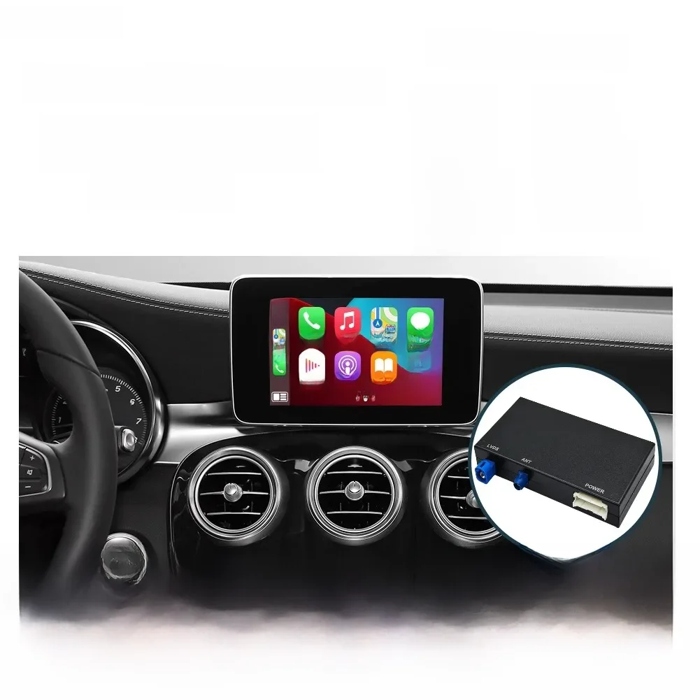 Draadloze Apple Carplay Module Voor Mercedes C/Glc/S Klasse W205 W253 Ntg5.0 Systeem Android Auto Box Car Play Interface - afbeelding 2
