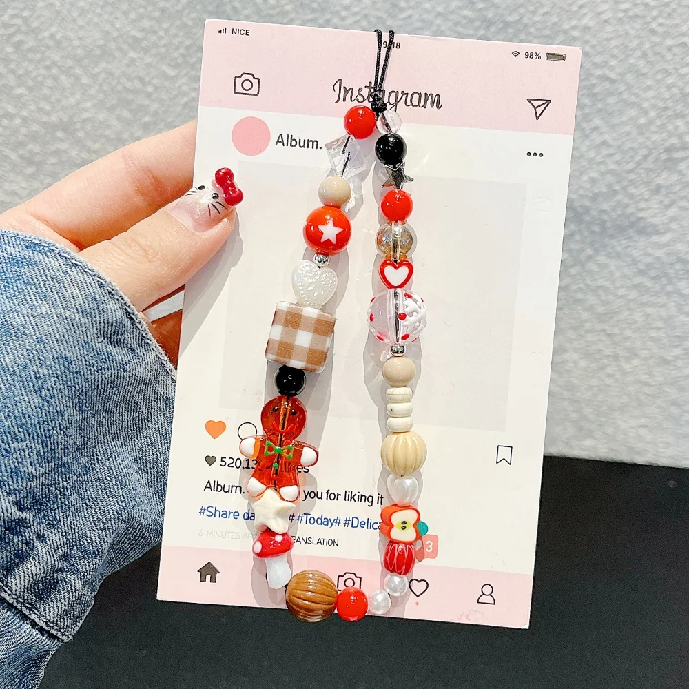 Funda navideña para teléfono móvil con animales de dibujos animados, adecuada para iPhone 14/15/16/17 Pro Max, funda protectora coreana a prueba de golpes