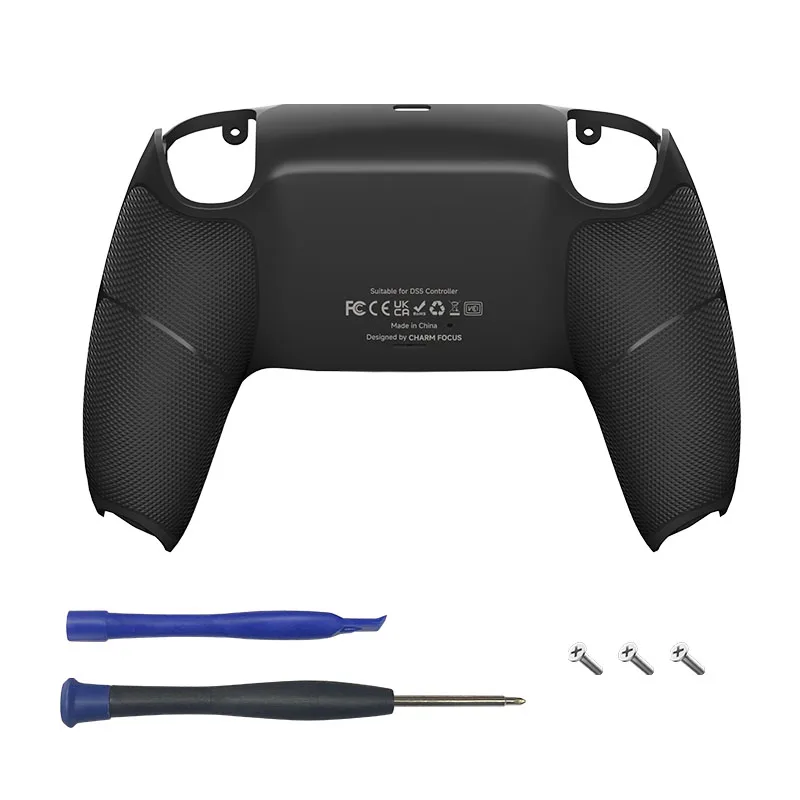 Neu gestaltetes zweifarbiges rutschfestes Bodengehäuse für PS5-Controller, Ersatz für die Modelle BDM-010, 020, 030, 040, 050 – Detail 6