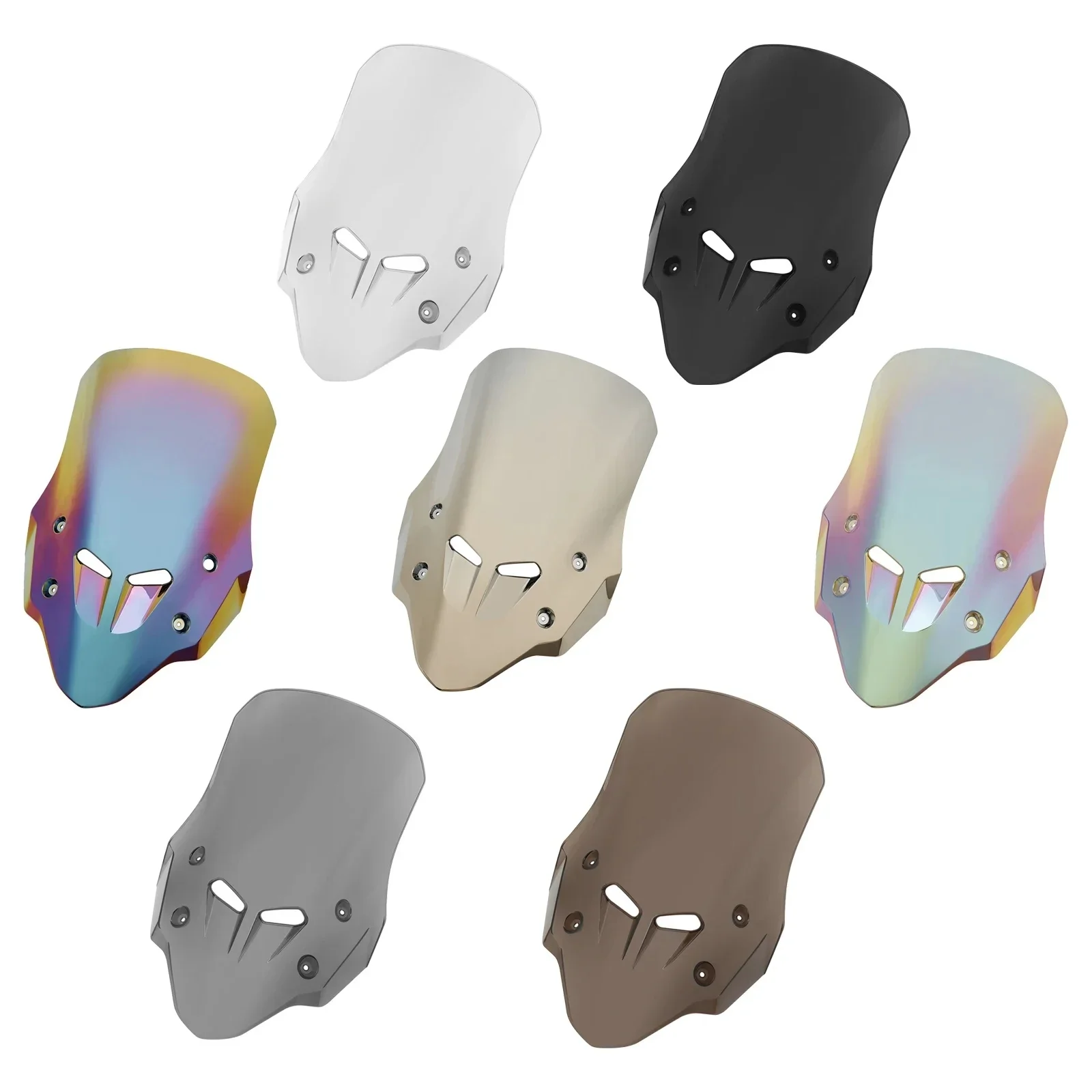 Pare-brise de moto à double bulle, déflecteur de carénage, pare-brise, visière, HONDA CB400X, CB500X, 2019-2022, 2023, 2024, CB 400, 500 X