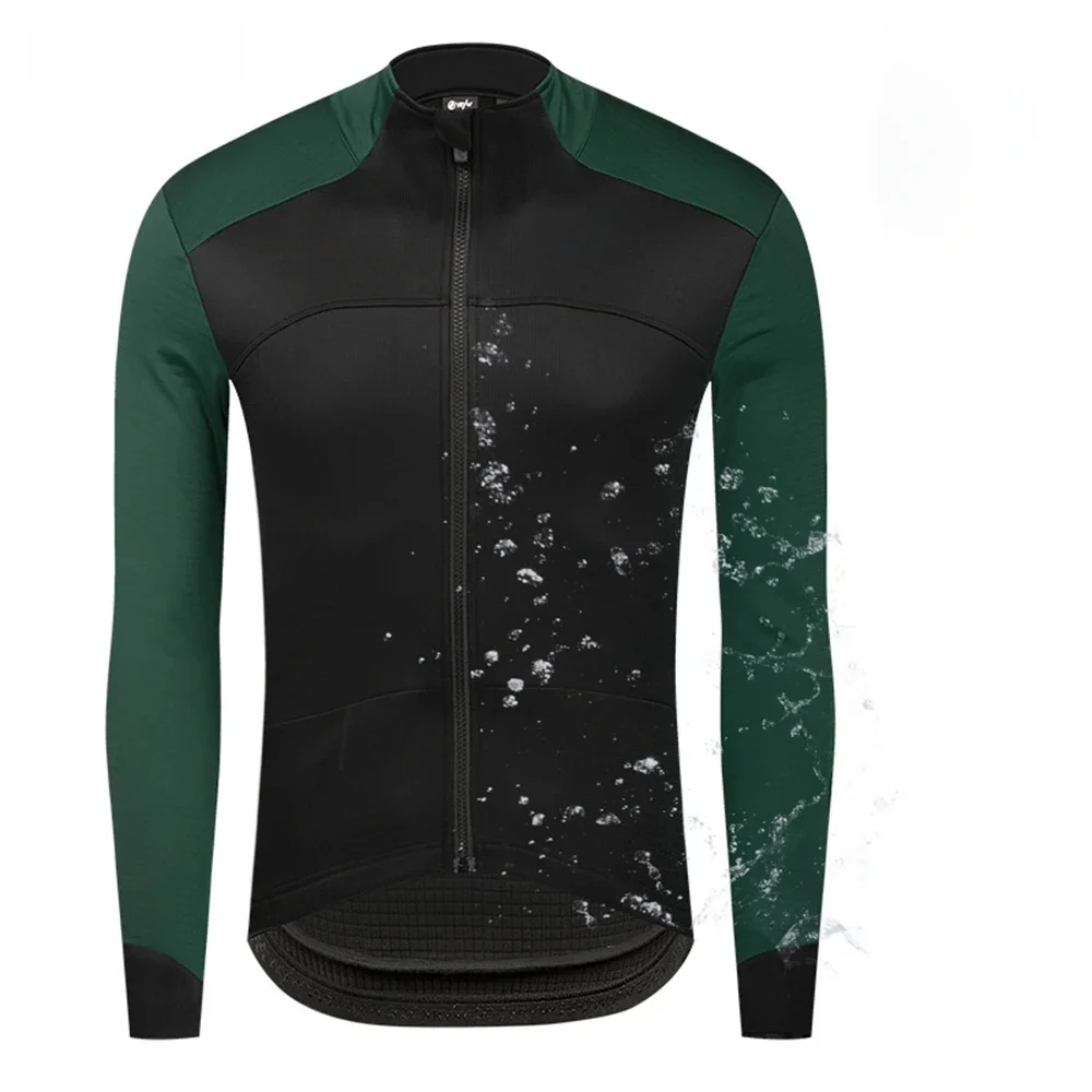AliExpress YKYWBIKE YKYW Winter -5-10℃ Men Thermal Fleece Cycling Jacket Waterproof Windproof Bicycle Jersey Bike Pro Race Clothing Mtb Cycling Tops
