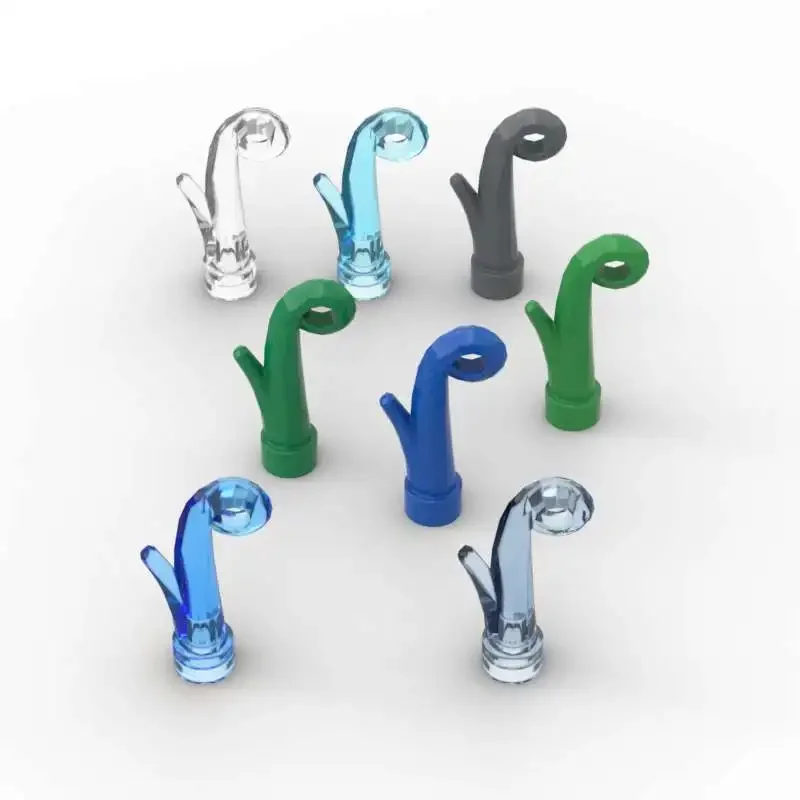 MOC 10 pièces 15279 plante herbe tige blocs de construction Kit jardin botanique décoration briques particules jouet pour enfants cadeaux d'anniversaire