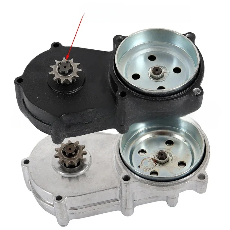 11 14 17 20 zębów T8F 43CC 47CC 49CC podwójny łańcuch sprzęgło sprzęgła Box czarny Mini Moto Pit motor terenowy Quad ATV Buggy gokart — zdjęcie 2