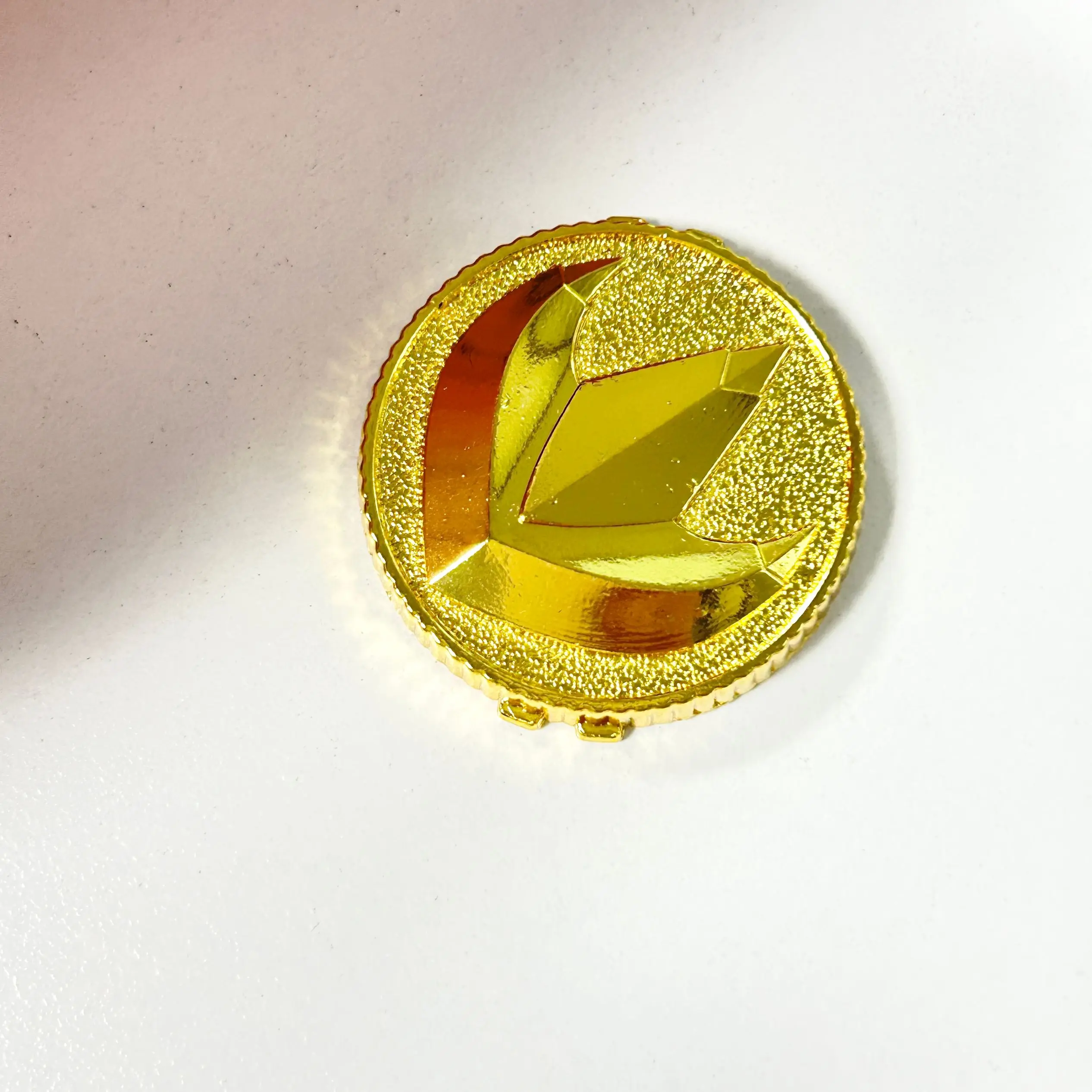 

Золотая монета Dino Power для 1991 года Power Ranger Morpher — запасная часть серии DRAGON