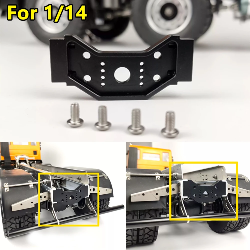 

1/14 Scale Metal Rear Beam Tail Hook For 1/14 RC Tamiya Tractor Truck Dump Truck Engineering Vehicle Model Toy or DIY Parts