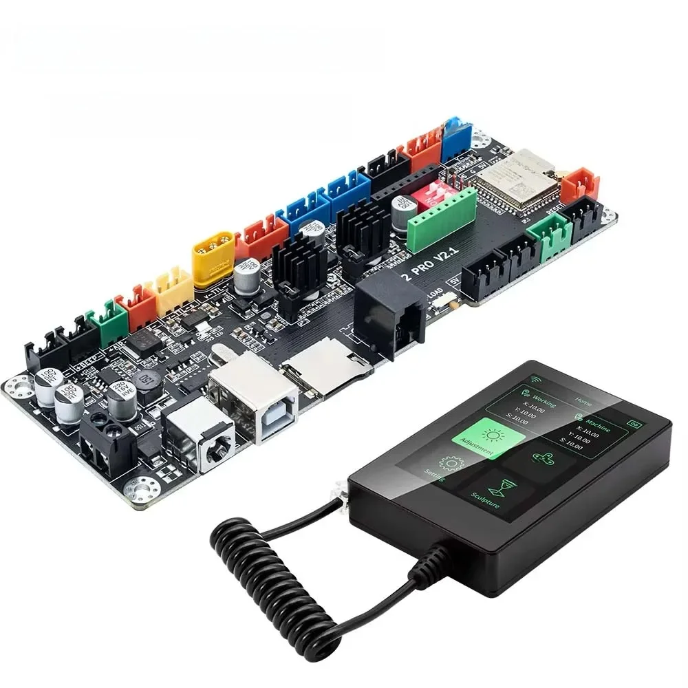 Makerbase MKS LS ESP32 PRO Płyta główna GRBL Kontroler Obsługa WIFI Bluetooth Aktualizacja ekranu DLC32 dla części do grawerowania laserowego CNC — zdjęcie produktu 7