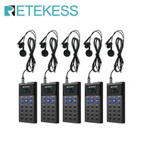 Retekess TT128 Wireless Bluetooth Self-service On-demand Tour Guide System GPS Self-guided for Scenic Area Museum Exhibition