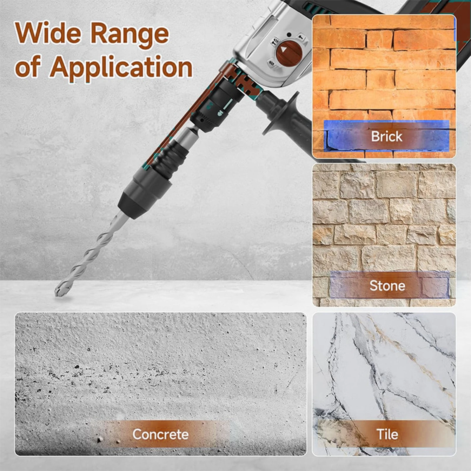 SDS Plus to SDS Max Converter Drill Adapter Rotary Hammer Adapter Tool Electric Hammer Impact Drill Bit Joint Converter