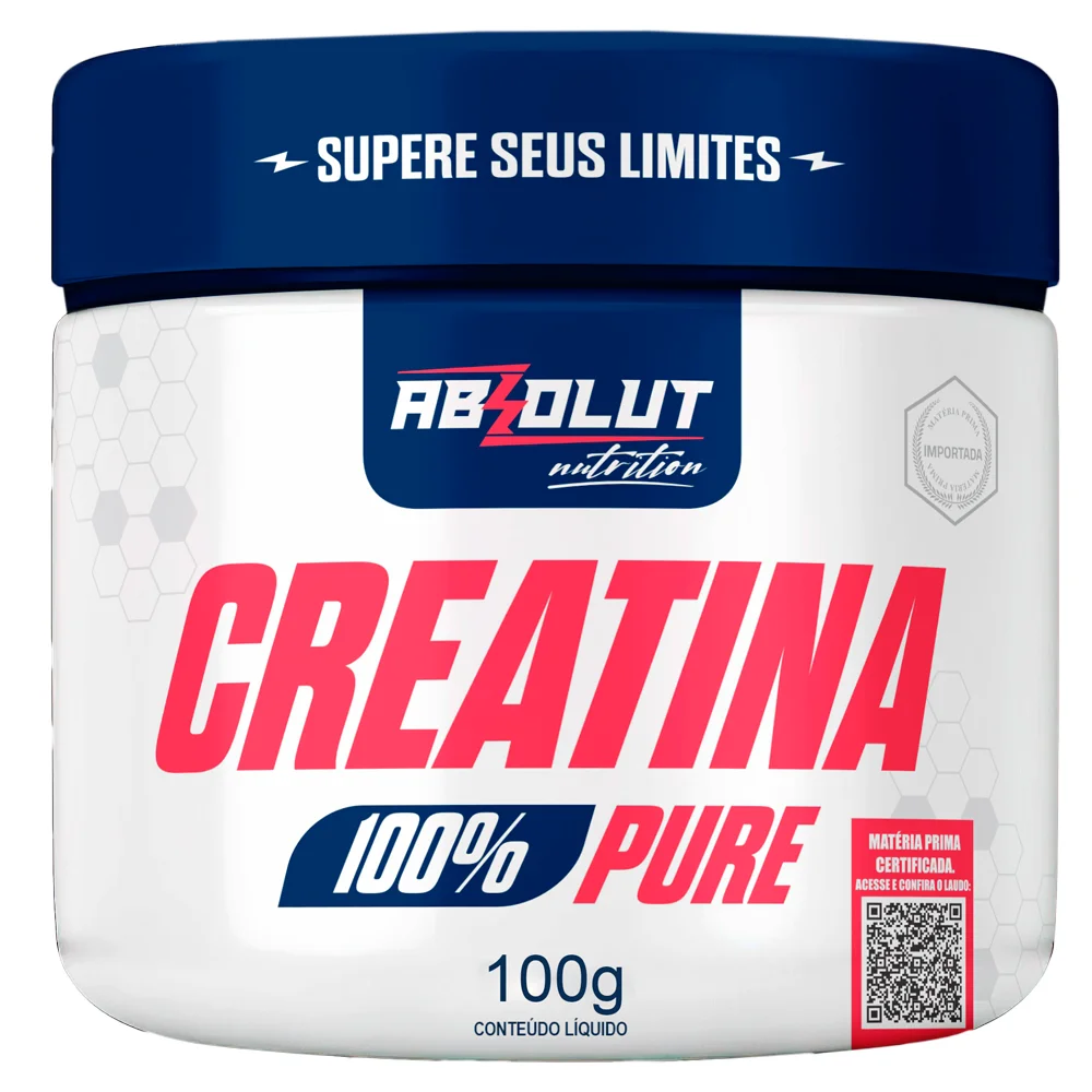 Creatina 100% Pure Micronizada Monohidratada Absolut 100gr