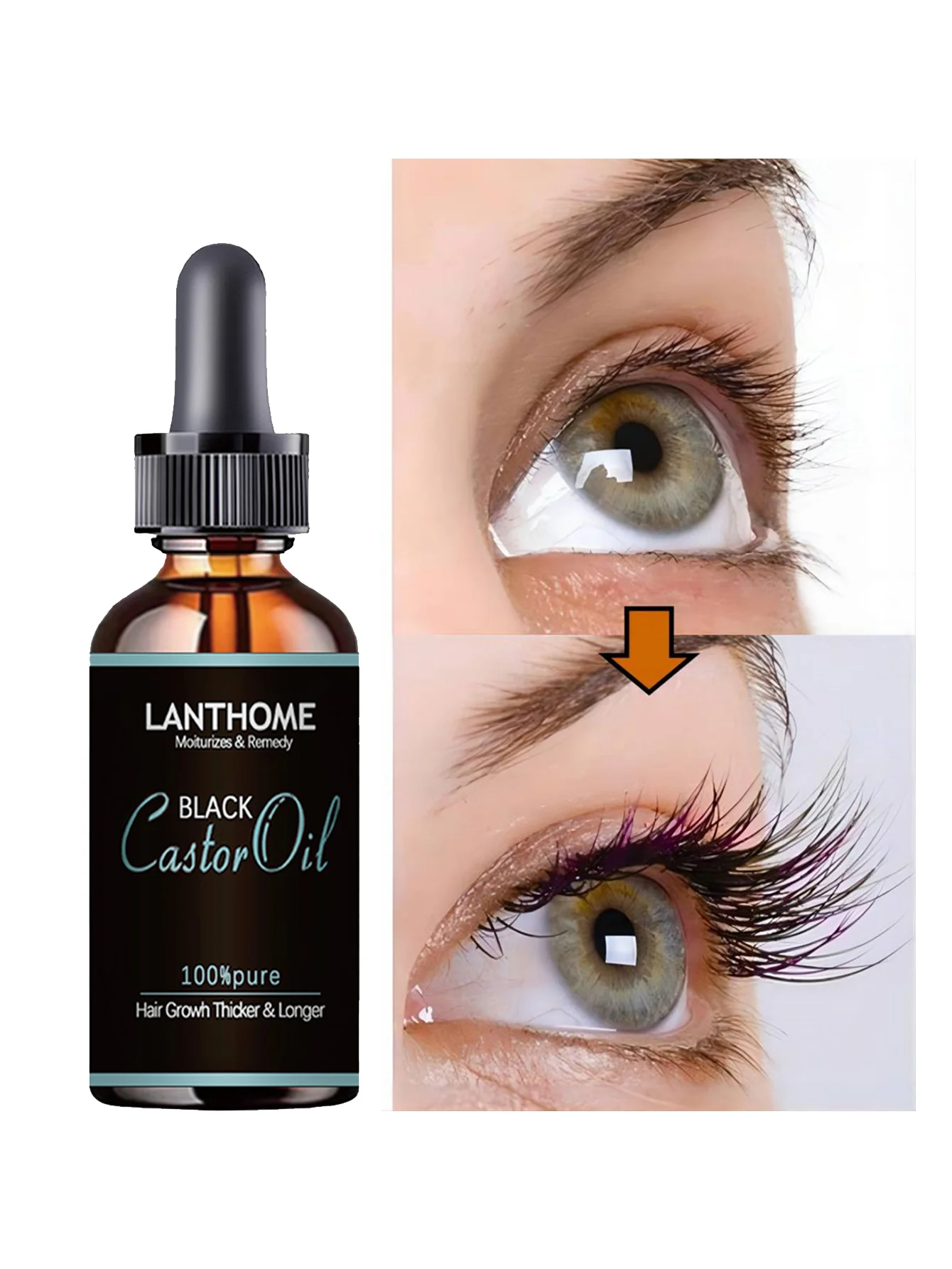 Moisturizing Longer Curling Eyelash Essential Oil Hydrating Nourishing Serum for Thicker Lashes Gentle Formula Non Irritating Ey - Image 6