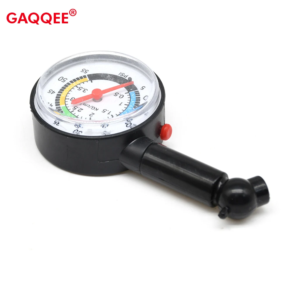 Pressure Gauge Tire Deflation Pointer Inflation Measurement High Precision Meter Detector Barometers Tester For Mechanical Tires