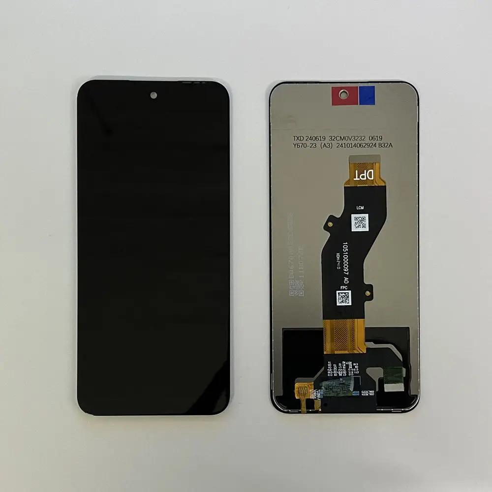 6,7 "oryginalny wyświetlacz dla Infinix Hot 50 5G X6720 LCD Hot 50i X6531 wyświetlacz LCD ekran dotykowy Digitizer zgromadzenie Hot50